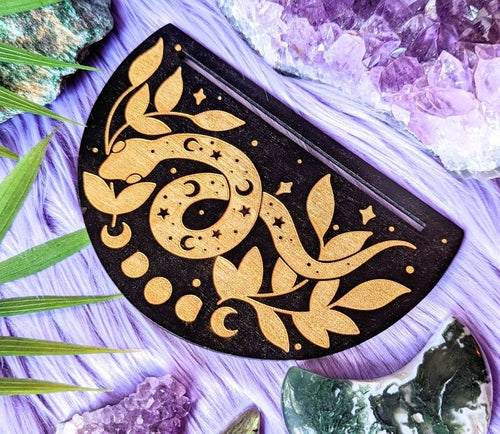 Support de cartes oracle Serpent cosmique | Goddess Provisions