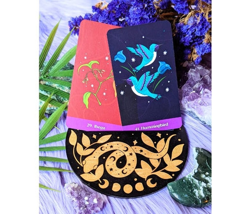 Cosmic Serpent Orakel-Kartenhalter | Goddess Provisions