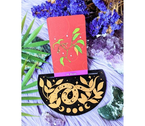 Support de cartes oracle Serpent cosmique | Goddess Provisions