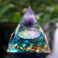 Pyramid 60mm Amethystkugel Naturkristallstein