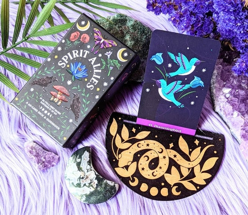 Support de cartes oracle Serpent cosmique | Goddess Provisions