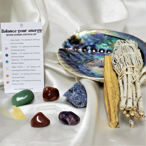 Smudge Kit: Bringen Sie Ihre Energie in Balance – Sieben Chakren