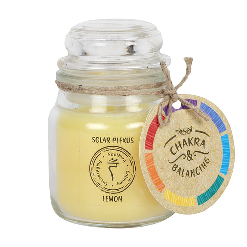 Bougie parfumée Chakra du plexus solaire 9cm