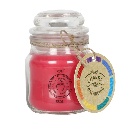 Bougie parfumée Chakra Racine 9cm