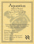 Wassermann Sternzeichen Poster