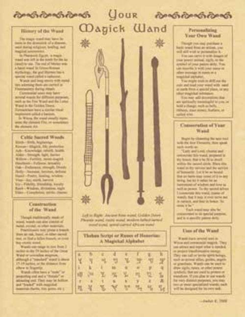 Ihr Magie-Stab-Poster