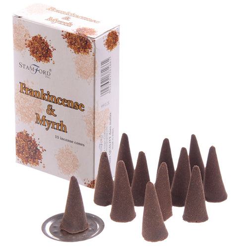 Cônes d'encens Stamford Hex - Encens et Myrrhe
