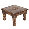 Table d'autel Triple Lune avec bordure détaillée