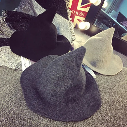 Witch Hat Men's And Women's Wool Knit