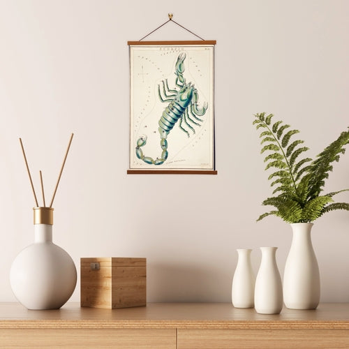 Skorpion von Sidney Prior Hall Astrologie Giclée-Leinwanddruck