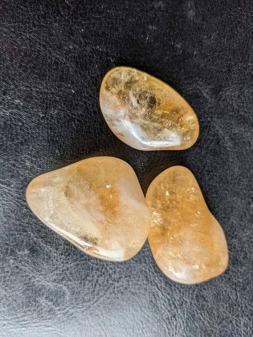 Citrin Trommelsteine – Naturkristalle – Hochwertige Kristalle