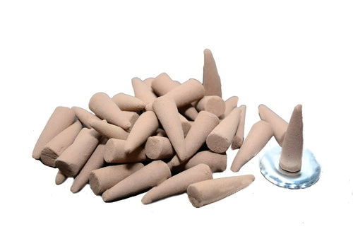 Aromatic Backflow Incense Cones for Meditation Use