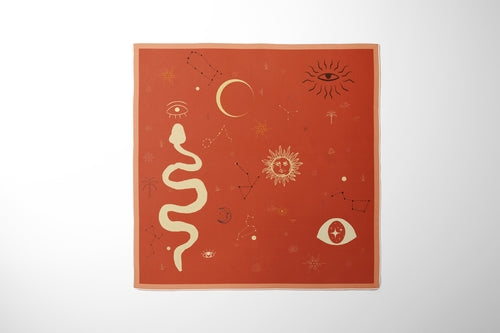 Cosmic Silk Strandtuch Schal in Mystic