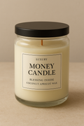 Manifest the New Year — Luxe Intention Candle with Cash Inside