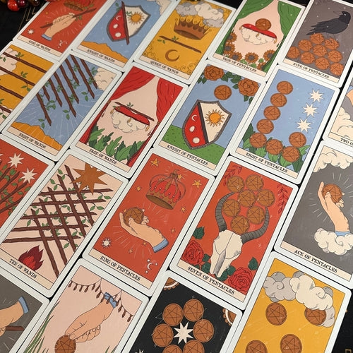 Moon Magic Tarotkarten — Eco-Leinen