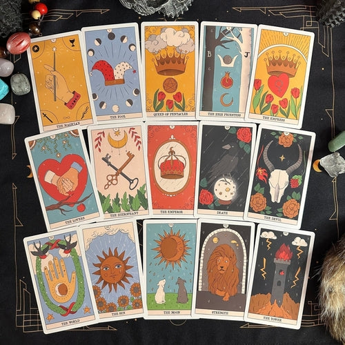 Moon Magic Tarotkarten — Eco-Leinen