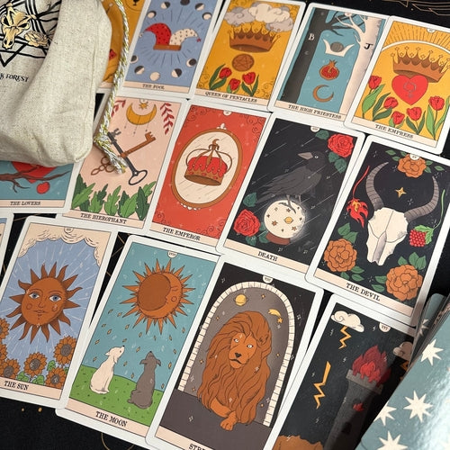 Moon Magic Tarotkarten — Eco-Leinen