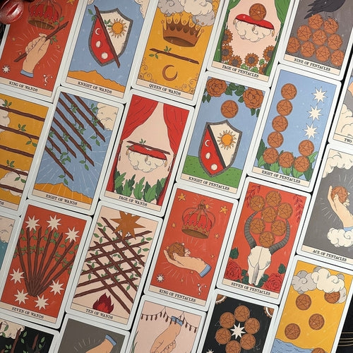 Moon Magic Tarotkarten — Eco-Leinen