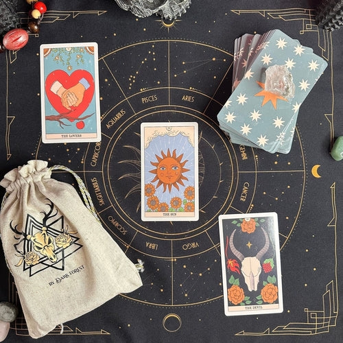 Cartes de Tarot Magie de la Lune — Lin Écologique