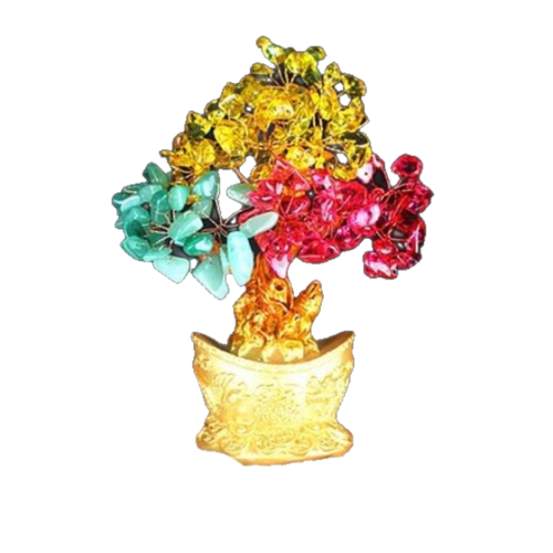 Reichtum, Gesundheit & Schutz Chakra Geldbaum-Ornament
