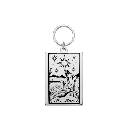 Star Mystic Tarot Haustier-ID-Anhänger & Charm